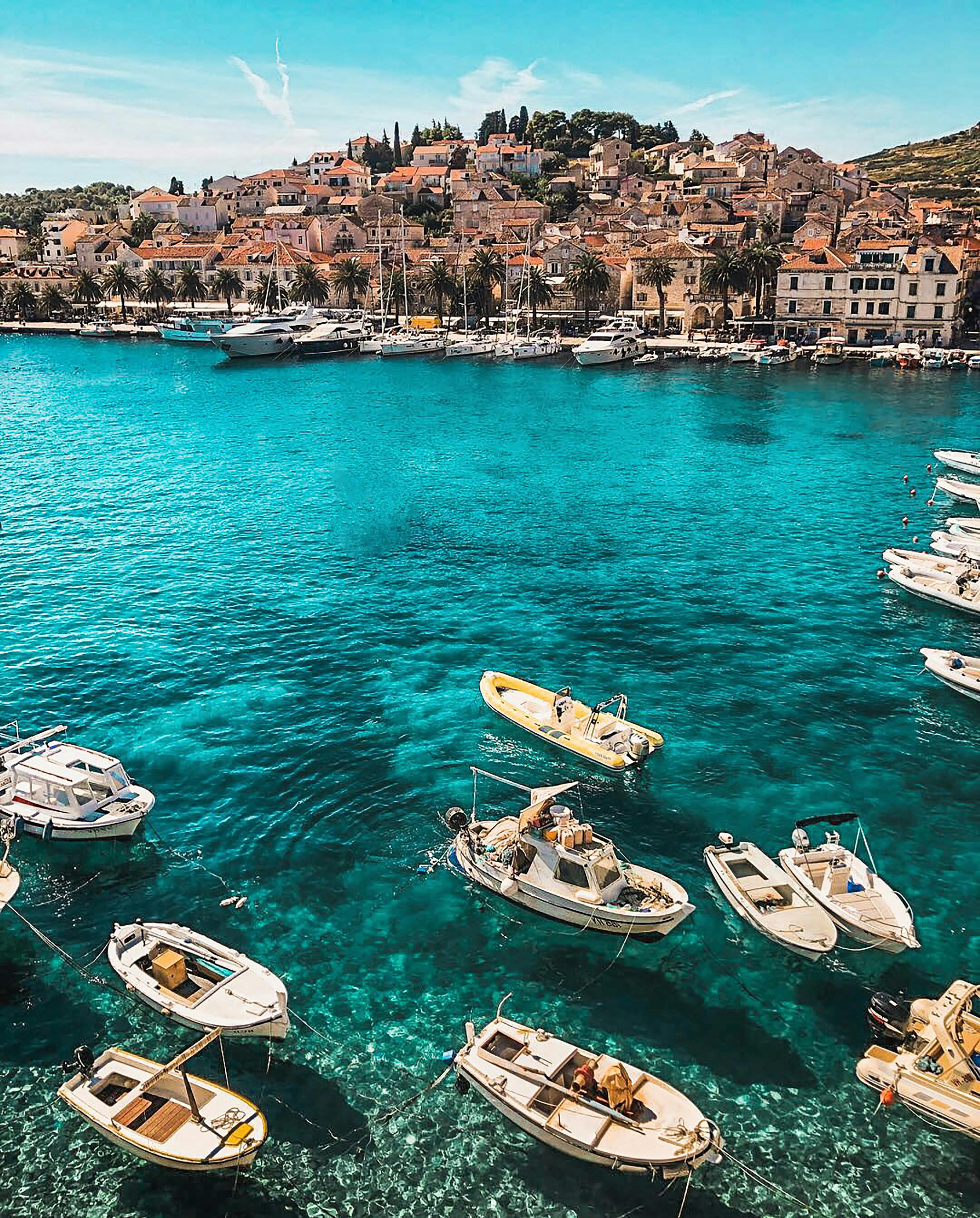 Split Ferry Port — the departure point for island day trips to Brač, Hvar, and Vis