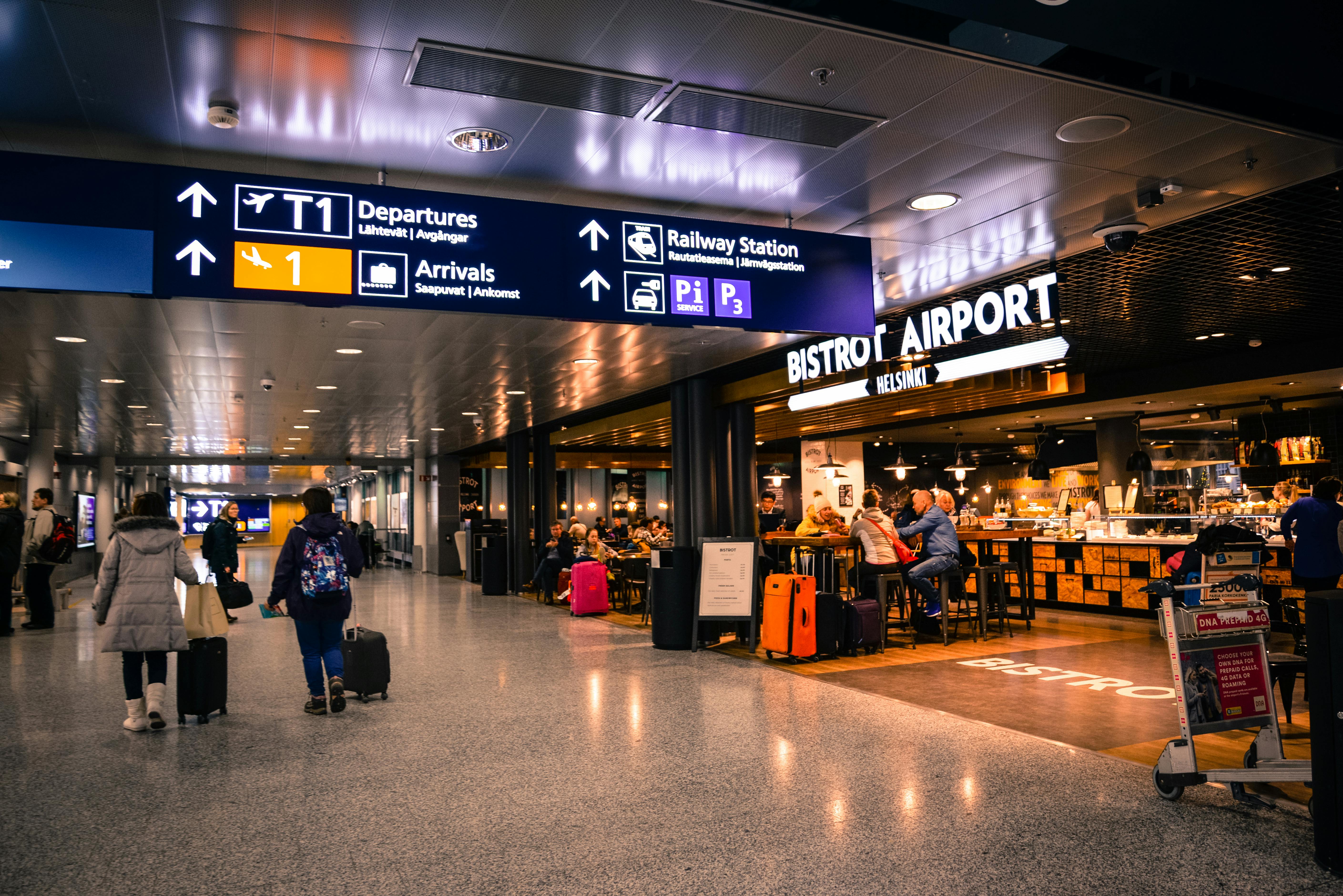 Split Airport arrivals — car rental pickup available on-site or in the city center