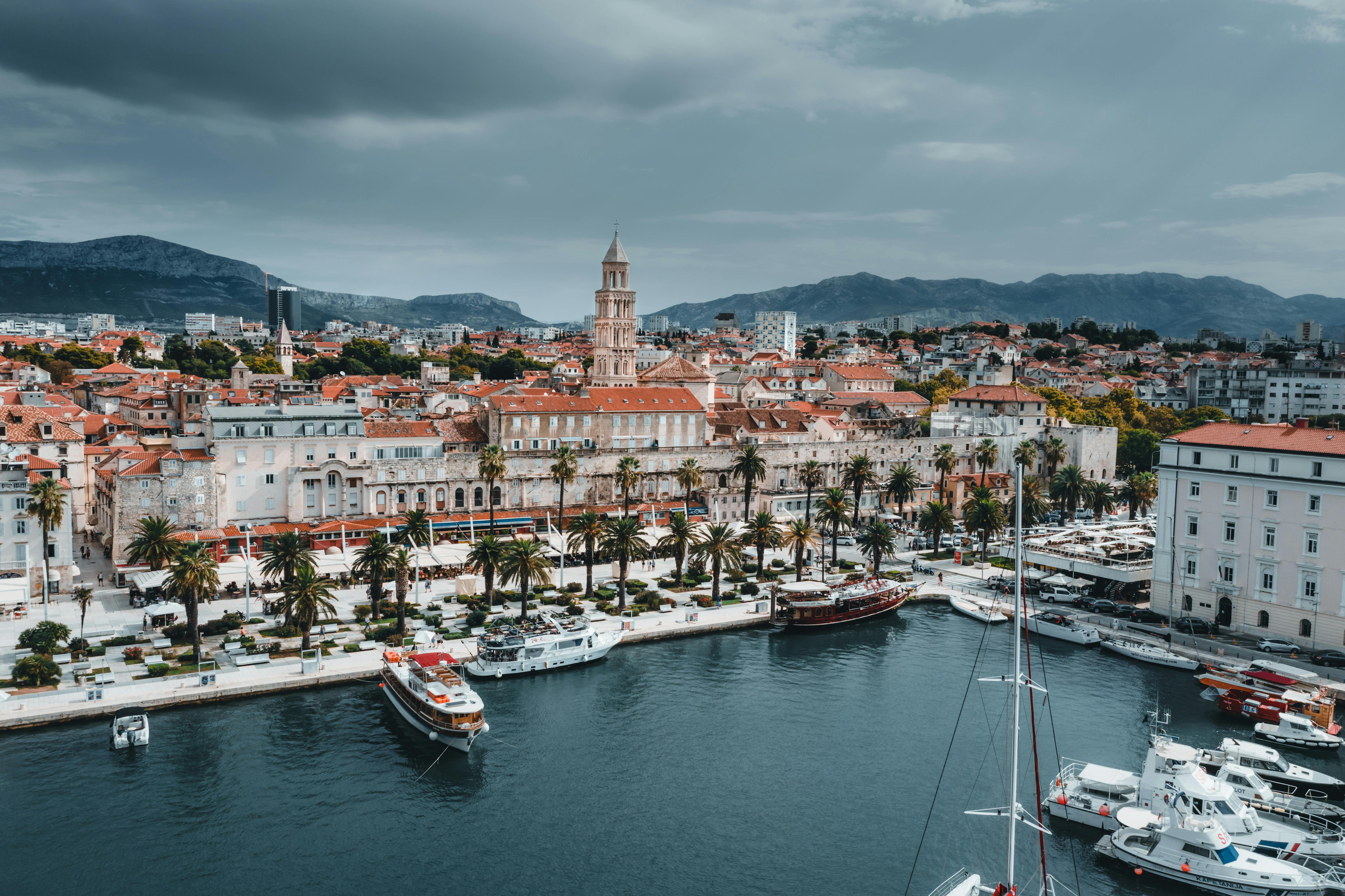 Exploring the Dalmatian coast by rental car from Split
